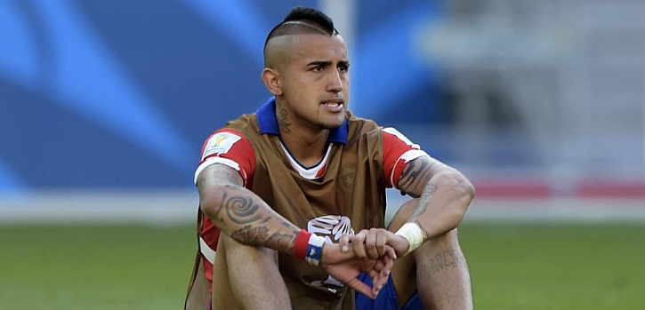 Vidal: "Es muy duro quedar eliminados as�"