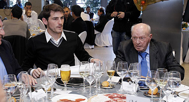 Casillas: Descanse en paz, don Alfredo, el m�s grande
