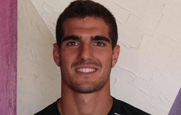 El futbolista de 21 a�os debut� en la Liga Adelante la pasada temporada.