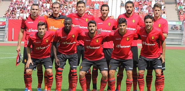 Primera alineaci�n del Mallorca en esta temporada / Foto: twitter Mallorca