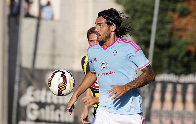 Joaqu�n Larrivey durante el encuentro