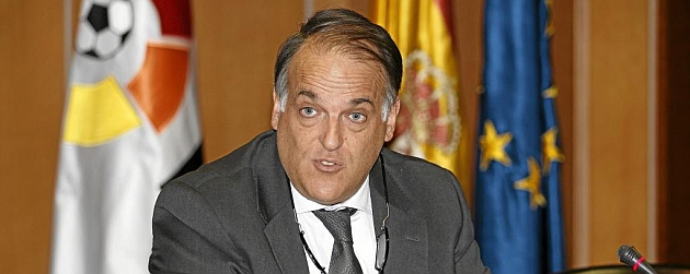Tebas asegura que el propio
Murcia asume su insolvencia