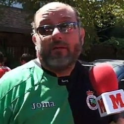 El Racing se solidariz�: No dej�is de luchar y echad a Samper