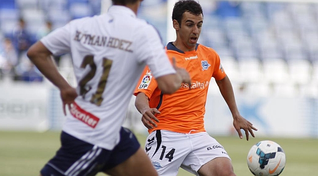Emilio S�nchez, en el partido del Alav�s en Huelva la pasada campa�a / J. P. Ya�ez (Marca)