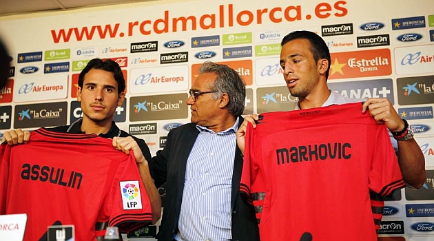 Gai Assulin y Filip Markovic junto a Bi�l Cerd� / Tooru Shimada (Marca)