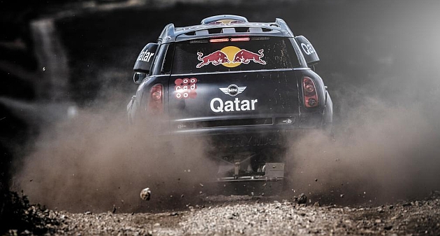 Al-Attiyah se luce tras la penalizaci�n del domingo