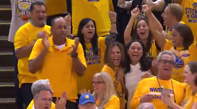 La abuela m�s sexy de la NBA est� que arde en las Finales