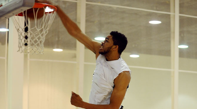 Karl-Anthony Towns, el empoll�n solidario que se encomend� a un amigo imaginario para ser N�1
