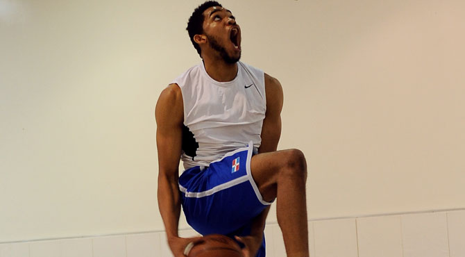 Karl-Anthony Towns, el empoll�n solidario que se encomend� a un amigo imaginario para ser N�1