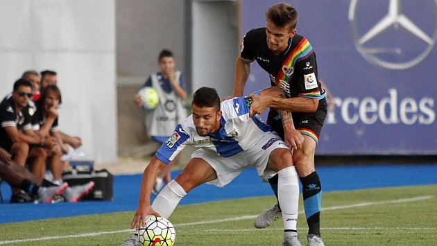 Partido intenso el que enfrent� a Legan�s y Rayo Vallecano.