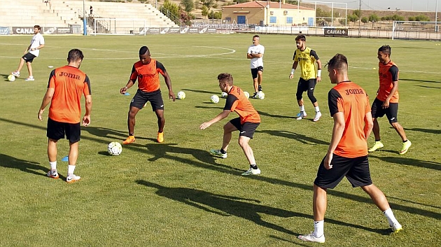 Entrenamiento del Getafe