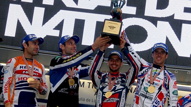 Espa�a vuelve a ganar el Trial de las Naciones