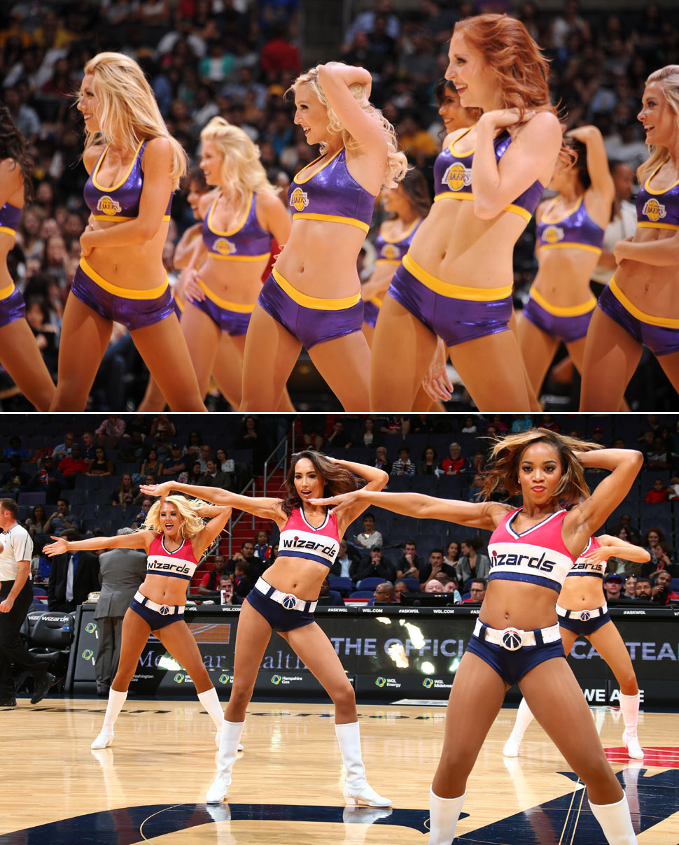 �Lakers Girls o las 'Hechiceras' de la NBA; cu�l es el mejor cuerpo de baile?
