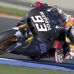 M�rquez se va con el mejor tiempo