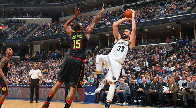 Marc Gasol (13+8) encuentra su n�mesis en unos Hawks desatados