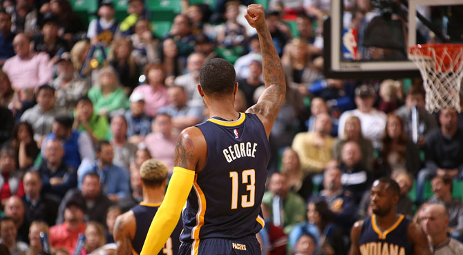 La est�ril exhibici�n del futuro MVP de la NBA, Paul George