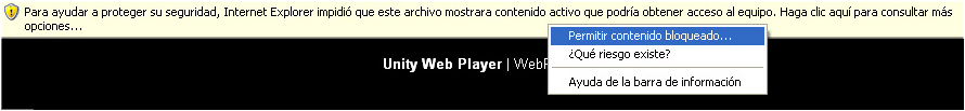 Permitir contenido bloqueado