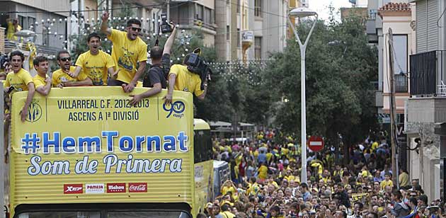 Ascenso del Villarreal en MARCA.com | Vuelta al selecto club de los ...